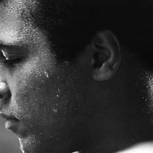Muhammad Ali Training at Pennsylvania Retreat Print 1974