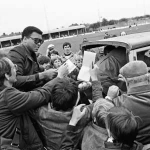 Muhammad Ali at Nuneaton. The boxing legend brought his own kind of magic to thrill Muhammad Ali at Nuneaton. The boxing legend brought his own kind of magic to thrill