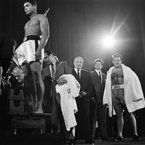 Muhammad Ali Weigh-in Print, Earls Court 1966