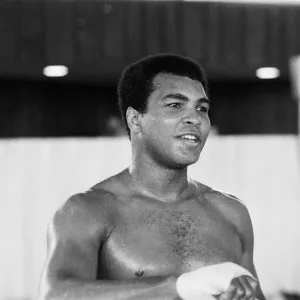 Muhammad Ali Training Print, 20th September 1976
