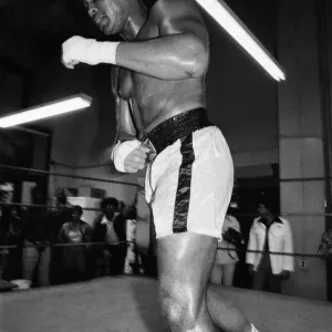 Muhammad Ali training at Gleasons Gym in New York, for his World Heavyweight Title Muhammad Ali training at Gleasons Gym in New York, for his World Heavyweight Title
