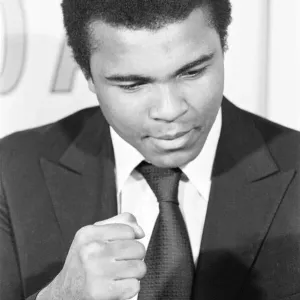 Muhammad Ali visits the co-op and Birmingham New Street railway station during his Muhammad Ali visits the co-op and Birmingham New Street railway station during his