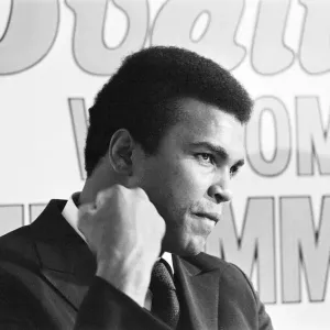 Muhammad Ali visits the co-op and Birmingham New Street railway station during his Muhammad Ali visits the co-op and Birmingham New Street railway station during his