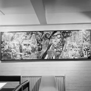 Murial by artist Jean Fairclough from Bolton, aged 24 years old