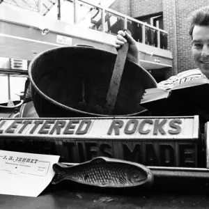 Redcar's Last Rock Shop Acquired by Museum, Print 1989