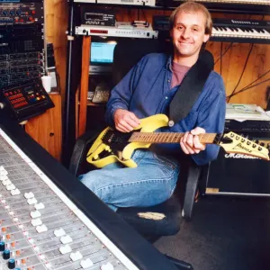 Dave Black at Impulse Studios Print, Wallsend 1995