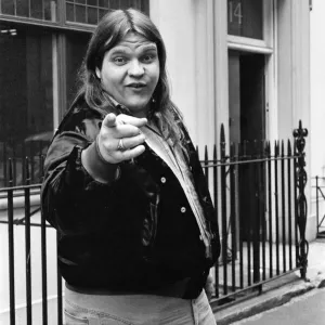 Musician Meat Loaf, pictured in London. 8th June 1978 Musician Meat Loaf, pictured in London. 8th June 1978