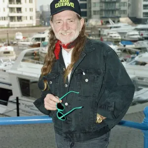 Willie Nelson Print at Chelsea Harbour, London