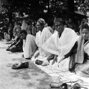 Muslim Religious Service. June 1960 M4300-016