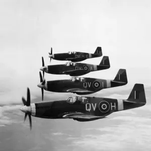 Mustang IIIs, the new long range fighter aircraft of the Royal Air Force Mustang IIIs, the new long range fighter aircraft of the Royal Air Force