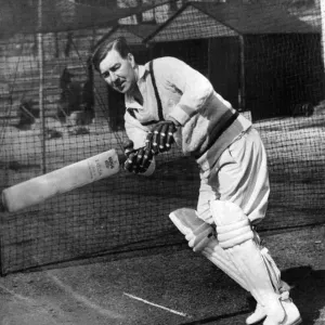 N. Yardley, cricketer. April 1956 P005984 N. Yardley, cricketer. April 1956 P005984
