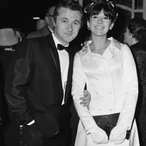 Nanette Newman with Bryan Forbes. 20th December 1965