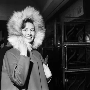 Print of Nanette Newman at the film premiere of The Captain's Table Print of Nanette Newman at the film premiere of The Captain's Table