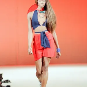 Naomi Campbell, London Fashion Week 1992, 10th October 1992 Naomi Campbell, London Fashion Week 1992, 10th October 1992