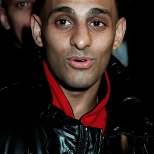 Naseem Hamed Boxing December 1997. Leaving Heathrow for New York Naseem Hamed Boxing December 1997. Leaving Heathrow for New York