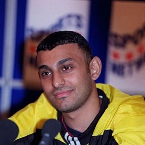 Naseen Hamed Boxing February 98 WBO Featherweight Champion of the world