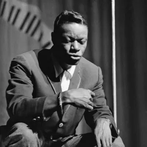 Nat King Cole at The Royal Variety Show 1960 Print Nat King Cole at The Royal Variety Show 1960 Print