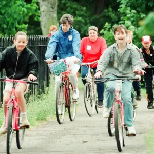 National Bike Week, 18th June 1994. Members of the public National Bike Week, 18th June 1994. Members of the public