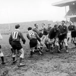 Five Nations Championship Wales v Ireland 1965 Print