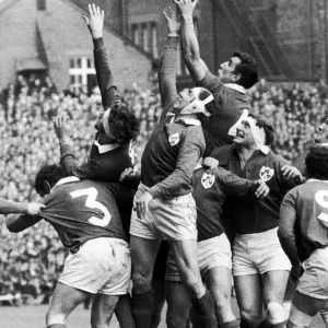 Five nations Championships Wales v Ireland Cardiff Arms Park 13th March 1971 Five nations Championships Wales v Ireland Cardiff Arms Park 13th March 1971