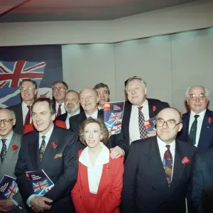 Neil Kinnock launches the Labour Party manifesto It