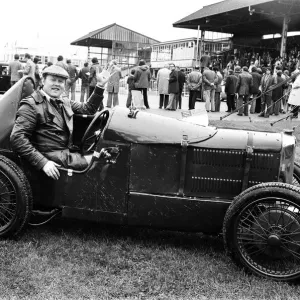 Neil Morrison in a 47-year-old MG, Print