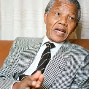 Nelson Mandela leader of the African National Congress (ANC Nelson Mandela leader of the African National Congress (ANC