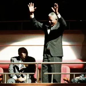 Nelson Mandela speaks at ICC, Birmingham, 10th October 1993 Nelson Mandela speaks at ICC, Birmingham, 10th October 1993