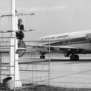 Delayed Apron Lighting Replacement Print, 23rd May 1983