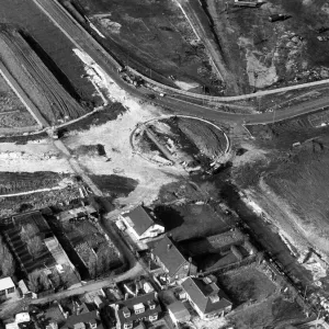A66 Grangetown Bypass Construction Print 17th March 1986