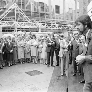 New Boots store opening at Clayton Square Shopping Centre, Liverpool 9th November 1988 New Boots store opening at Clayton Square Shopping Centre, Liverpool 9th November 1988
