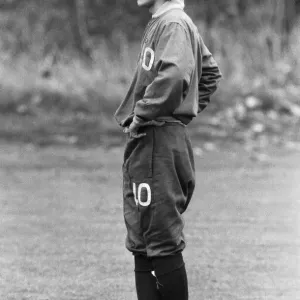 Black and white print of Ray Butch Wilkins in Chelsea training Black and white print of Ray Butch Wilkins in Chelsea training