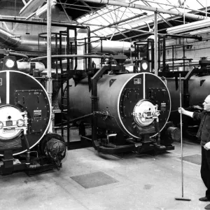 Gulson Road Hospital Coal-Fuelled Boilers Print
