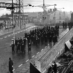 The New Coffee House Bridge Print, Bootle 1937 The New Coffee House Bridge Print, Bootle 1937