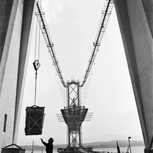 New Forth Road Bridge Under Construction. The Forth Road Bridge is a suspension bridge in