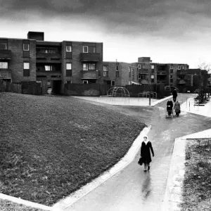 Glebe Village New Homes Print, 26th January 1977