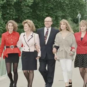 New Leader of the Labour Party John Smith takes a post-election walk through London New Leader of the Labour Party John Smith takes a post-election walk through London