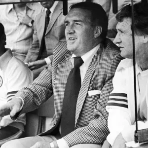 Jock Stein at Elland Road Print (00401)