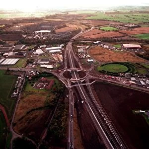 The new M8 link at Newbridge October 1997 Opened today by Malcolm Chisolm MP