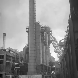 Print of the One Million Pound Furnace at Fords Dagenham Factory Print of the One Million Pound Furnace at Fords Dagenham Factory