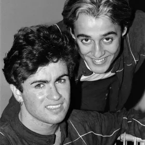 New pop sensation Wham! pictured in concert in Aberdeen, Scotland