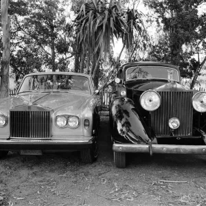 Les nouvelles voitures Rolls Royce achetées dans une débauche de dépenses par Keith Moon.