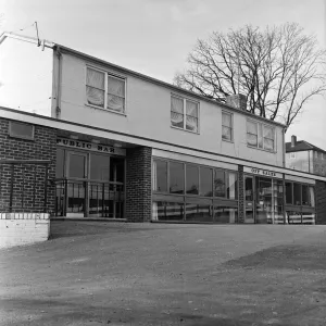 New shopping centre, near Prospect Park, Reading, Berkshire. 14th February 1967 New shopping centre, near Prospect Park, Reading, Berkshire. 14th February 1967