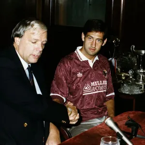 New Signing Graeme Hogg Print at Tynecastle