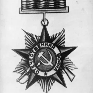 New Soviet Decoration "The Order of the Patriotic War"