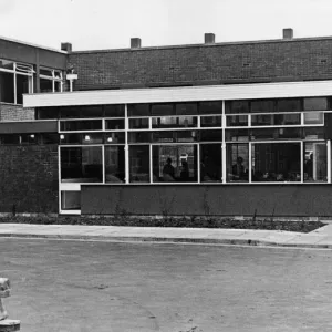 New Students Union building print, Rugby College of Engineering Technology, 1968