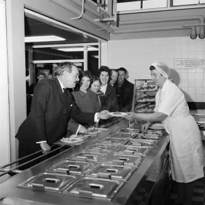 A new style cafeteria opens at ICI WIlton. 1971