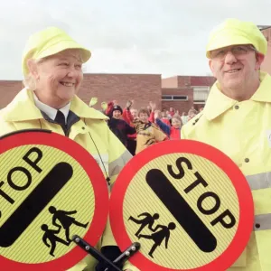 New Uniforms and Signs for Lollipop Ladies and Men to adhere to new EU Regulations New Uniforms and Signs for Lollipop Ladies and Men to adhere to new EU Regulations