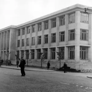 New University Union Building at Manchester University. 23rd October 1957 New University Union Building at Manchester University. 23rd October 1957