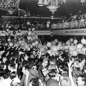 New Year's Eve 1965 Print: Lacarno Ballroom Dance Floor New Year's Eve 1965 Print: Lacarno Ballroom Dance Floor